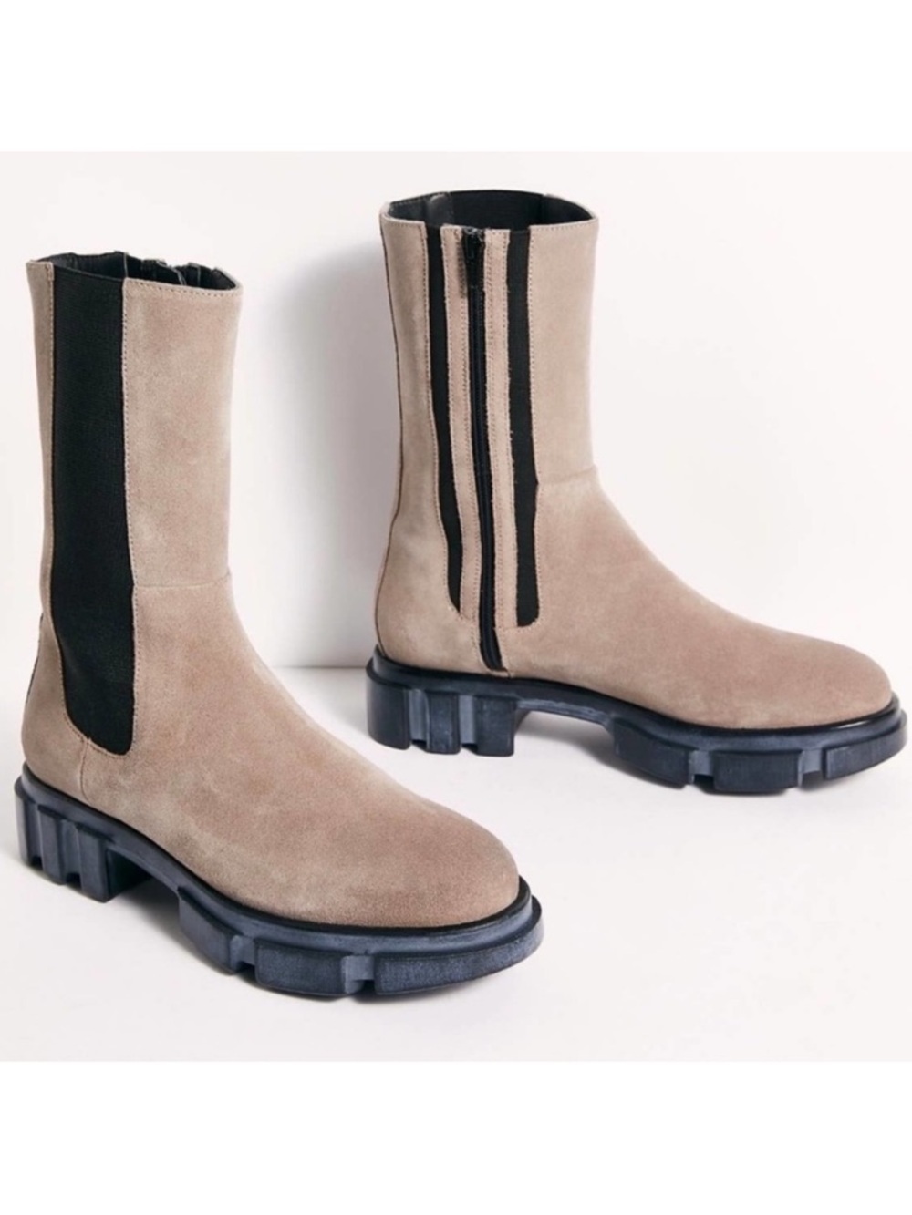 Free People Brooks Lug Sole Chelsea Boot, Size 38 (US Women’s 7.5)